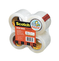 3M 스카치 포장용 테이프 투명(3+1) 3M Scotch Bang dinh trong 48mmx40m