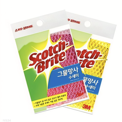 3M 스카치브라이트 그물 망사 수세미 1개입 3M Scotch Luoi rua bat