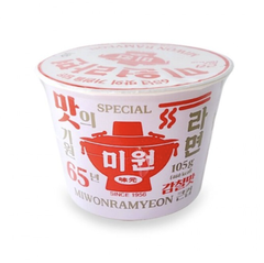 삼양 스페셜 큰컵 미원라면 105G My Miwon bat