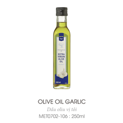 프랑스 메트로 셰프 마늘 엑스트라 버진 올리브 오일 250ml Extra Virgin Olive Oil (With Garlic)