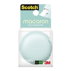 3M 스카치 마카롱 매직 테이프 GREEN 18mm*10m 3M Bang dinh Macaroon green