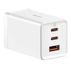 베이스어스 GaN 5 USB 초고속 충전기 (화이트) 65W CN BASEUS Sac nhanh GaN 5 Pro 2C+U 65W CN (white)