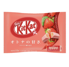 네슬레 킷캣 딸기 미니 124.3g Kitkat vi dau