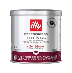 일리 21캡슐 볼드 로스트 인텐소 21개입 140.7G ILLY Ca phe may Bold Roast Intenso