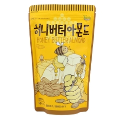 톰스팜 허니버터 아몬드 210G Tom's Farm Hat hanh nhan tam bo mat ong