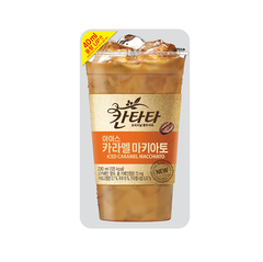 롯데칠성 칸타타 아이스 카라멜 마키아토 230ml LOTTE Ca phe caramel americano da tui