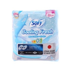 유니참 쏘피 쿨링 프레쉬 23cm 8개입 UNICHARM BVS Sofy Cool Fresh SSM 0.1 8pc