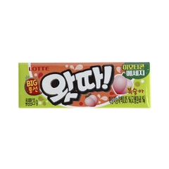 롯데 왓따 복숭아맛 23G LOTTE Keo cao su vi dao