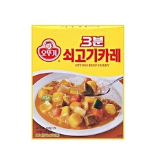 오뚜기 3분 쇠고기 카레 200g OTTOGI Curry bo nau 3 phut