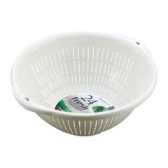 일본 나카야 소쿠리 3.5L (휜색) NAKAYA Ro nhua co luoi trang