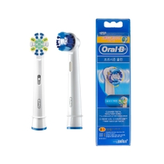 오랄비 전동칫솔 프리시즌클린 리필모 3 + 플로스액션 1개입 P&G ORAL-B Set dau thay ban chai tu dong Precision clean 3 cai + Floss action 1 cai