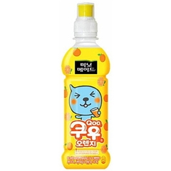 한국 코카콜라 미닛 메이드 쿠우 오렌지 300ml COCACOLA Nuoc cam chai