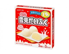 일본 롯데 유키미 다이후쿠 모찌 아이스크림 30ml*9매입 YUKIMI DAIFUKU Kem mochi 9pc