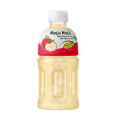 모구모구 사과 코코넛 젤리 320ml Mogu Mogu Nuoc uong vi Tao voi thach dua