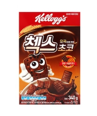 농심 켈로그 오곡 첵스 초코 340g KELLOGG Ngu coc an sang Choco