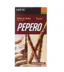 롯데 땅콩 빼빼로 36g LOTTE Banh que Pepero dau phong