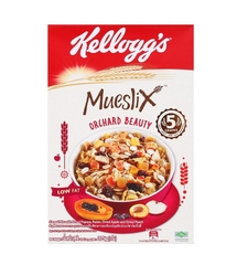 태국 켈로그 뮤슬릭스 오처드 뷰티 375g KELLOGGS Ngu coc hoa qua Mueslix Orchard Beauty