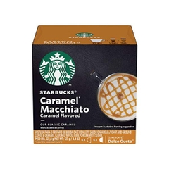 돌체 구스토 스타벅스 캬라멜 마끼아또 12개입 127.8G NESCAFE Dolce Gusto Ca phe may Starbucks Caramel Macchiato