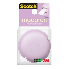 3M 스카치 마카롱 매직 테이프 PINK 18mm*10m 3M Bang dinh Macaroon pink