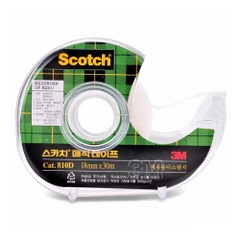 3M 스카치 매직 테이프 18mm*30m 3M Bang dinh Scotch (xanh)