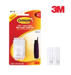 3M코맨드 유틸리티 훅 중 2개입 Moc dan tuong vi 17501