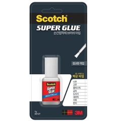 3M 스카치 순간접착제 브러쉬 타입 3M Keo dan da dung Super Glue Scotch