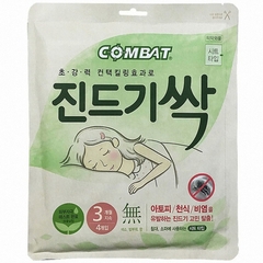 컴배트 진드기싹 시트 타입 4개입 COMBAT Mieng diet chay, ran cho sofa, giuong