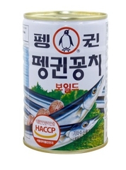 펭귄 꽁치캔 400g PENGUIN Ca thu dong hop