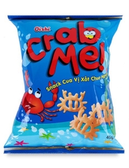 오이시 매콤달콤 꽃게 스낵 40G OISHI Snack cua vi xot chua ngot