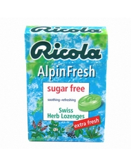 리콜라 무설탕 알핀후레쉬 캔디 40G RICOLA Keo ngam thao moc Alpin Fresh