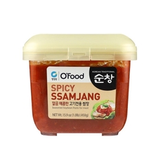 청정원 깔끔 매콤한 고기전용 쌈장 450G CJW O'Food Tuong cham thit ssamjang