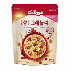 농심 켈로그 그래놀라 크랜베리 500g KELLOGGS Ngu coc cranberry