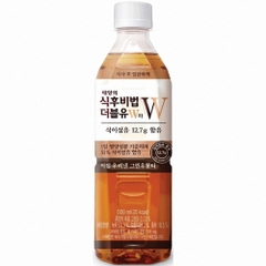 코카콜라 태양의 식후비법 더블유차 500ml Tra uong sau khi an