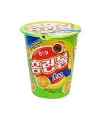 해태 홈런볼 초코컵 51g HAITAI Banh snacks nhan socola