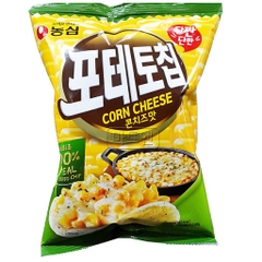 농심 포테토칩 콘치즈맛 60G NONGSHIM Snack khoai tay phomai ngo