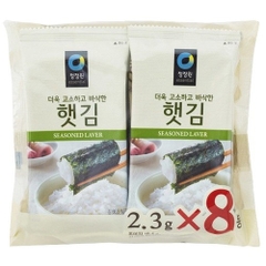 청정원 바삭바삭 햇김 2.3g*8P CJW La kim an lien gion