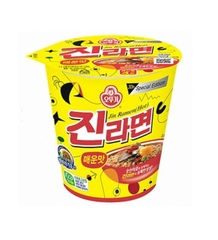 오뚜기 진라면 매운맛 컵 65g OTTOGI My Jin cay coc