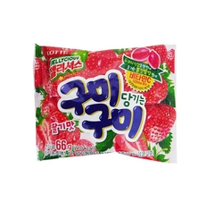 롯데 젤리 셔스구미구미 딸기 66G LOTTE Keo deo vi dau kumi kumi