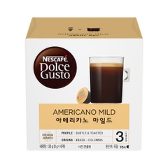 돌체 구스토 아메리카노 마일드 7.5G*16개 DOLCE GUSTO Ca phe pha may Mild Americano