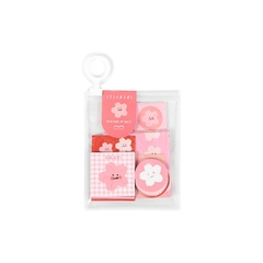 스티커 귀여운 이모티콘 40개입 (핑크) Set sticker 40 to cam xuc dang yeu - Hong