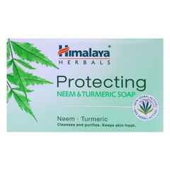 히말라야 님 터머릭 비누 75G HIMALAYA Xa phong thien nhien Neem va nghe tay bao ve da