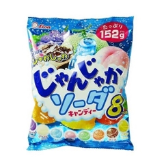 일본 소다 캔디 8가지 맛 144G Keo 8 vi Lion Janjaka Soda Candy