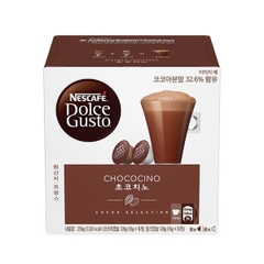 돌체 구스토 초코치노 코코아 캡슐 8개 & 밀크 캡슐 8개 NESCAFE Dolce Gusto Ca phe may Chocochino