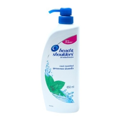 헤드 앤 숄더 샴푸 민트 850ML P&G HEAD&SHOULDER Dau goi bac ha mat lanh