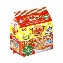 일본 닛신 호빵맨 소유(간장) 라멘 90g Nissin Mi chu he vi nuoc tuong nhat Anpanman Ramen Noodle