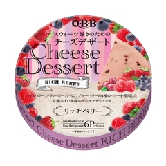 일본 QBB 디저트 치즈 딸기, 라스베리, 블루베리 90g QBB Pho mai vi dau, mam xoi, viet quat