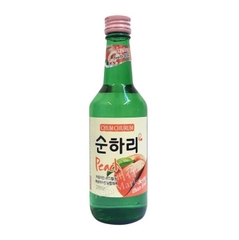 롯데 처음처럼 순하리 복숭아 소주 12% 360ml LOTTE Chumchurum vi dao