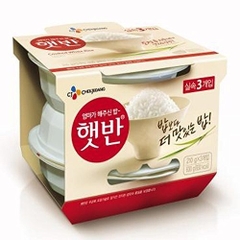 CJ 햇반 210g*3 CJ Com trang set 3