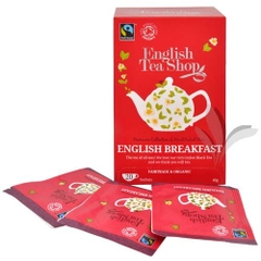 잉글리쉬 티 샵 오가닉 잉글리쉬 브렉퍼스트 2G*20입 ENGLISH TEA SHOP Tra English Breakfast