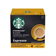 돌체 구스토 스타벅스 블론드 에스프레소 5.5G*12개입 NESCAFE Dolce Gusto Ca phe may Starbucks Blonde Espresso Roast